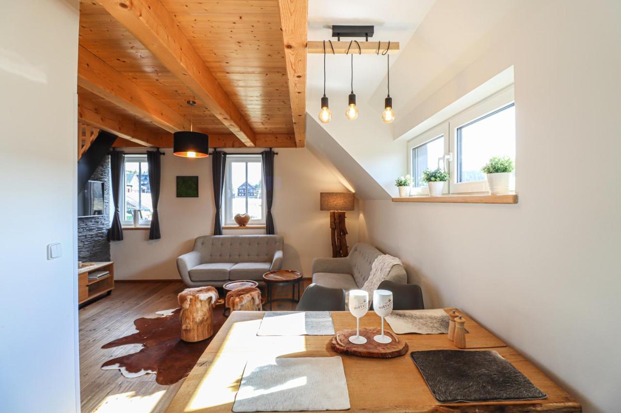 Woodhome - Luxury Mountain Apartment Horní Malá Úpa Exteriér fotografie